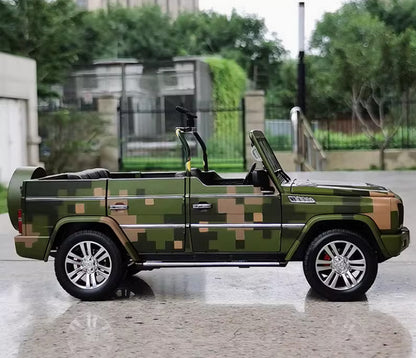 1:18 Scale 28CM BAIC B80 C Parade Vehicle Jeep Diecast Car Model Collection