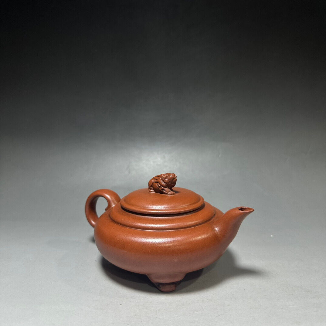 Chinese Yixing Zisha Clay Handmade Exquisite Teapot （灵兽壶 底款：杨鹏年）