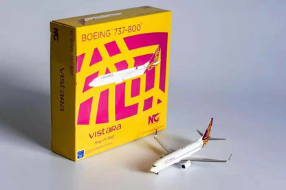 1:400 NG Model Vistara BOEING 737-800 Passenger Airplane Diecast Aircraft Model