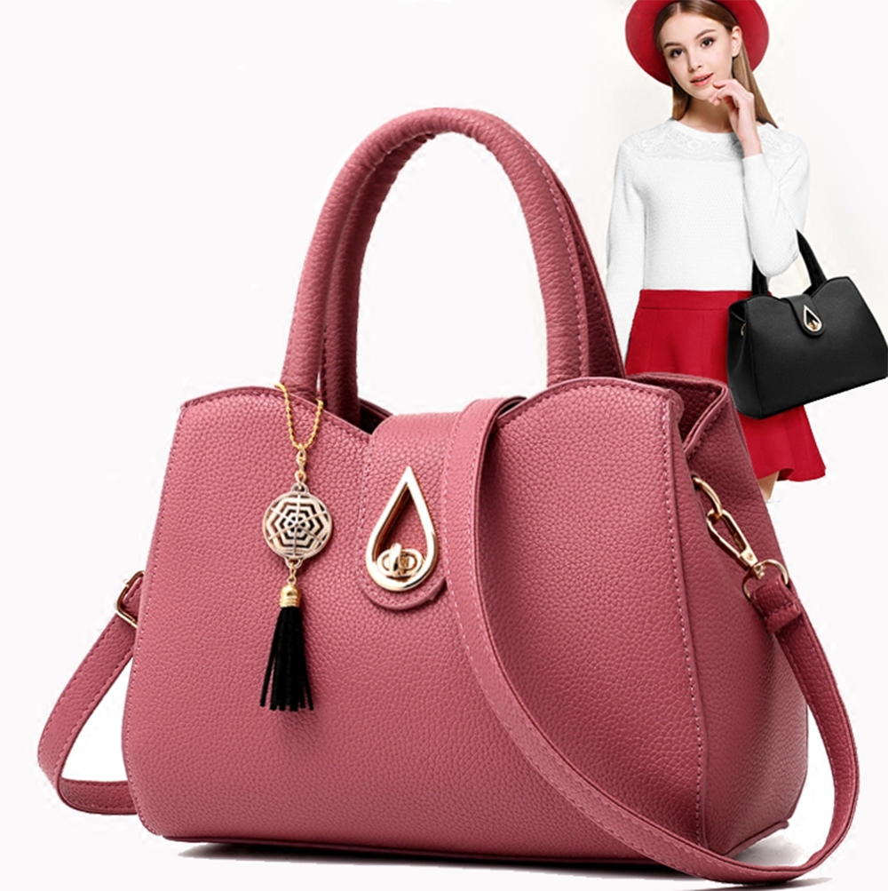 Women Faux Leather Shoulder Bag Tote Purse Handbags Messenger Crossbody Satchel