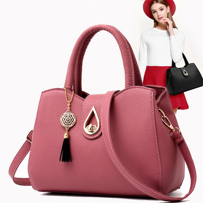 Women Faux Leather Shoulder Bag Tote Purse Handbags Messenger Crossbody Satchel