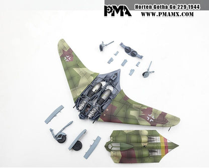 1:72 PMA Germany HORTEN GOTHA GO 229 1944 Bomber Fight ABS Diecast Plane Model