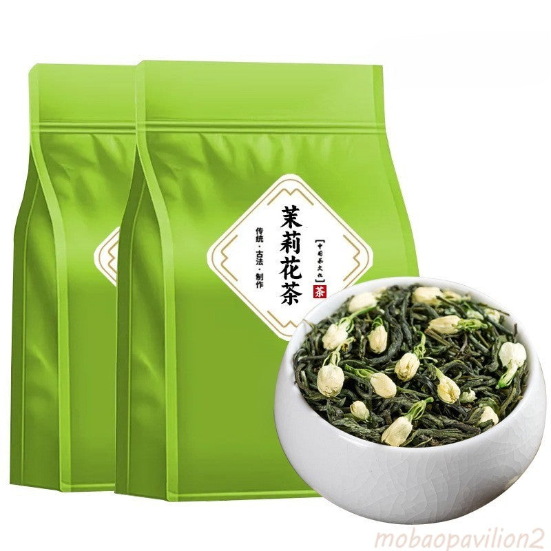 2025 New Tea Premium Jasmine Tea 500g Strong Aroma Green Tea Herbal Tea