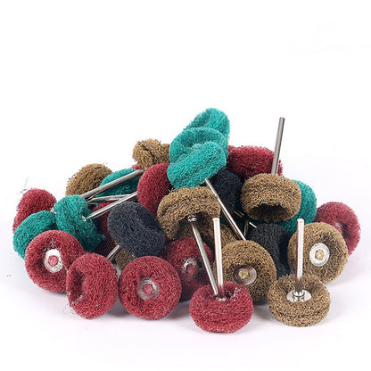 80PPack Abrasive Wheel Grinding Polishing Shank Craft Bit For Dremel Rotary Tool