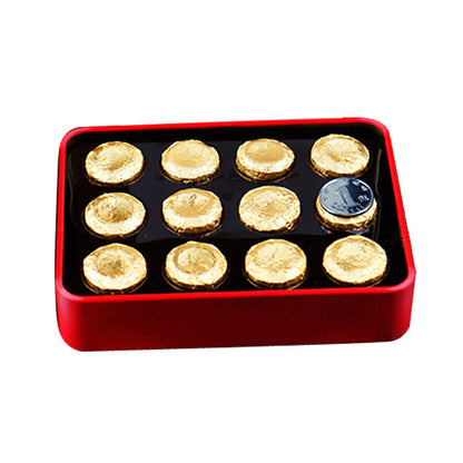 TAETEA Brand DAYI Zheng Pin Xiao Jin Tuo Pu-erh Tea Tuo Mini 36g Ripe Pu'er Shu