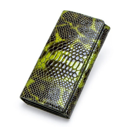 Coin Purse Leather Long Women Wallet Phone Clutch Cardholder Money Bag 19*10*3CM