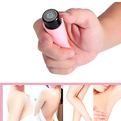 Mini Depiladora Electrica Depilador Facial Corporal Removedor de Pelos Bikini US