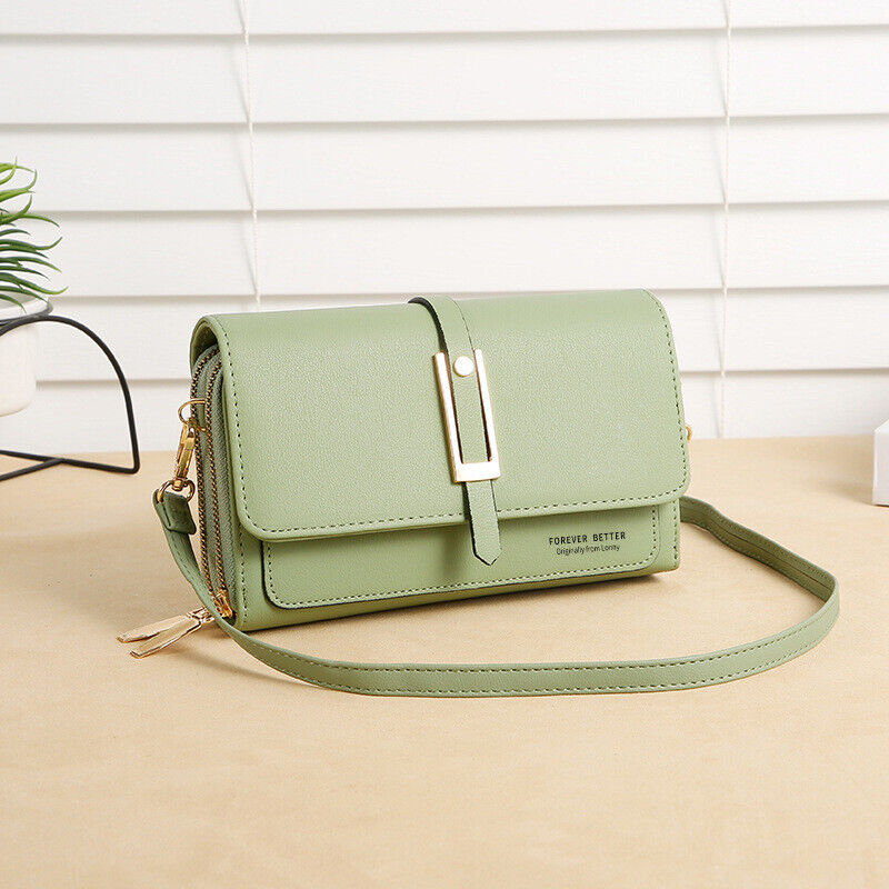 Crossbody Bags for Women Girl PU Leather Purses Handbags Letter Print Bag