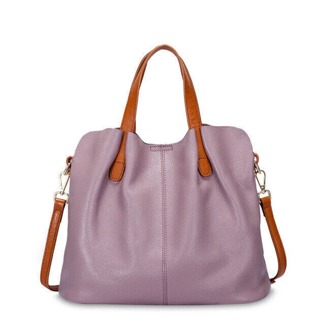 2023 Solid Tone Tote Messenger Luxury Designer Women's Shoulder Bag