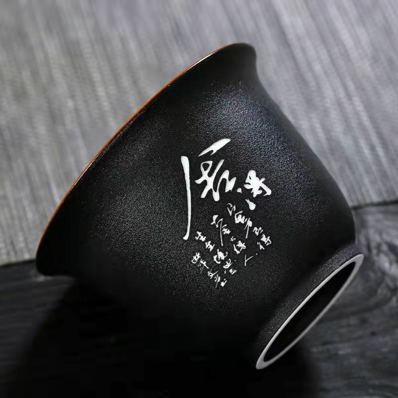 160ml Kungfu Tea Cup Ceramic Tea Bowl Gaiwan Tea Set Tea Ceremony Accessories