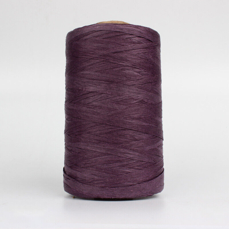 280M Organic Raffia Straw Rope Paper Yarn Crochet Knitting DIY Summer Hat Bag