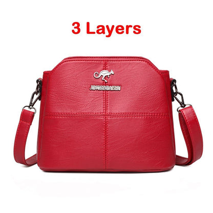 Fashion Leather Handbag Purse Small Crossbody Shoulder Messenger Bag Polyester