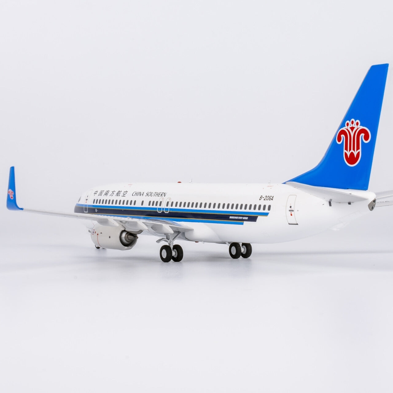 1:200 NGmodels China Southern B737-800 B-206A Passenger Airplane Diecast Model