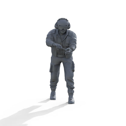SSMODEL SSPR144400 1/144 Russian Modern Fighter Ground Crew 5pcs