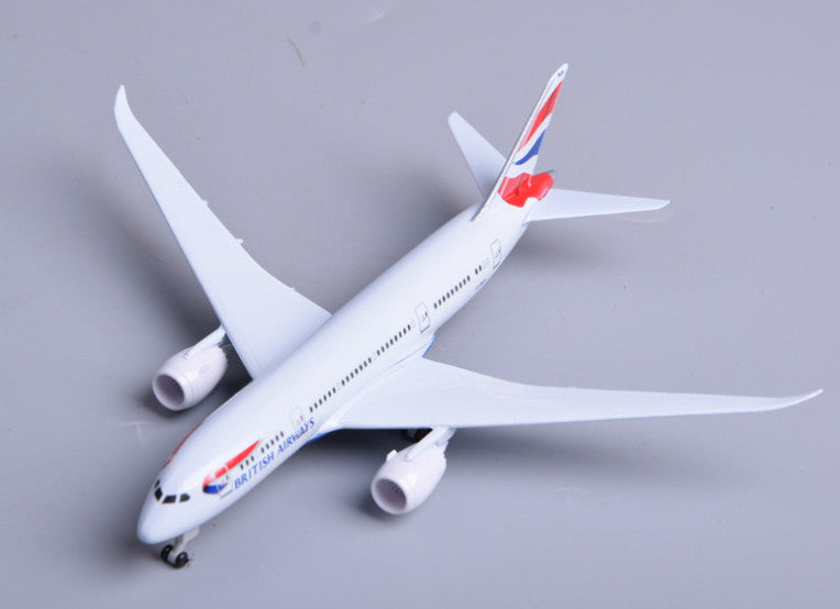 20CM BRITISH AIRWAYS BOEING 787 Passenger Aircraft Plane Diecast Airplane Model