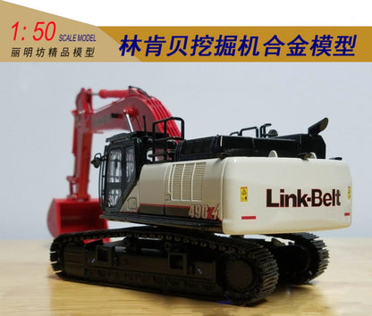 1:50 Link-Belt 490X4 Excavator Construction Machinery Equipment Diecast Model