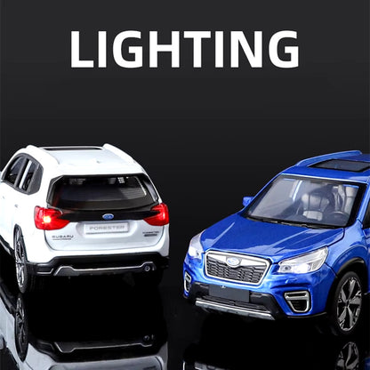 1/30 Subaru Forester SUV Alloy Car Model Diecast Metal Toy Off-Road Vehicles Car
