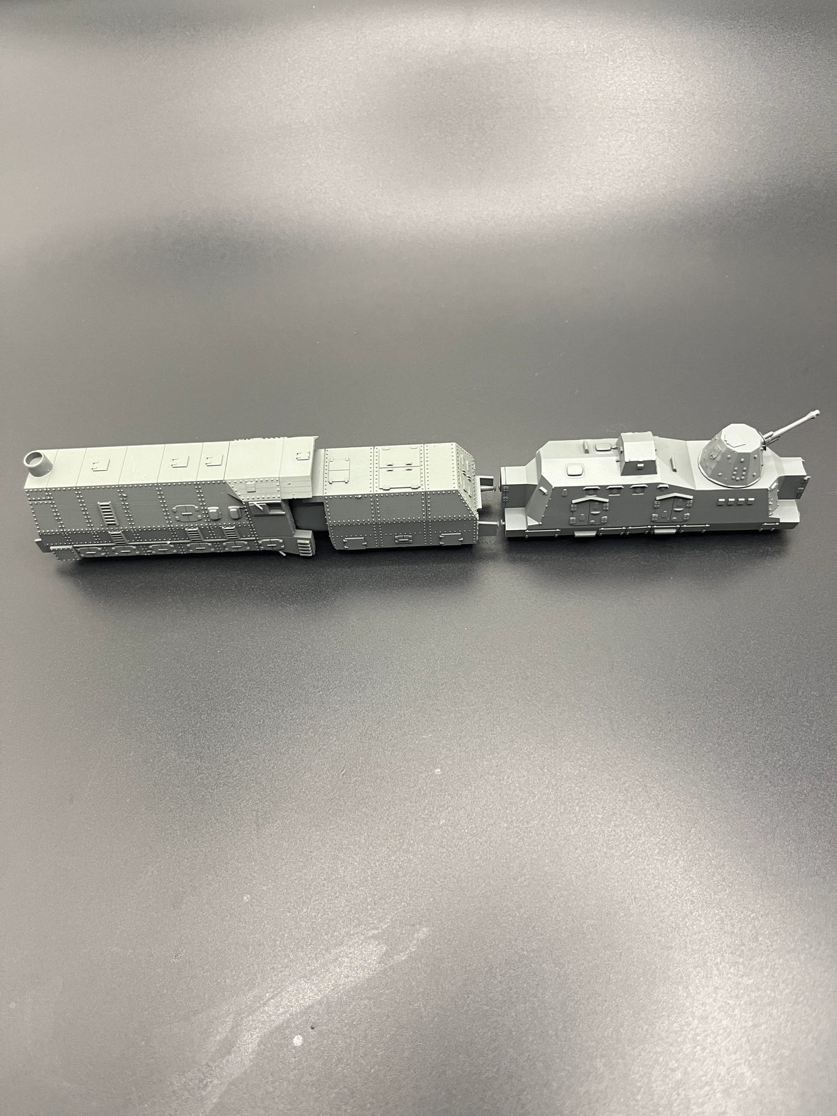 1/144 Bp42-44 World War Ii Armored Train Model Armored Tank Train Tank Model