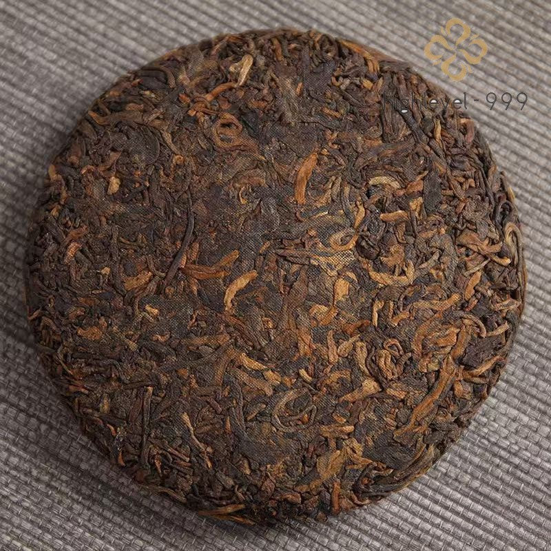 100g Ripe Pu'er Mini Tea Cake 2009 Raw Material Golden Bud Court Grade Pu'er Tea