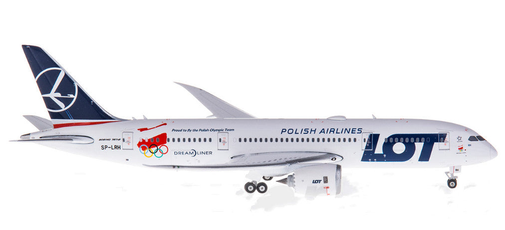 1:400 Phoenix POLISH AIRLINES LOT BOEING 787-8 Passenger Airplane Diecast Model