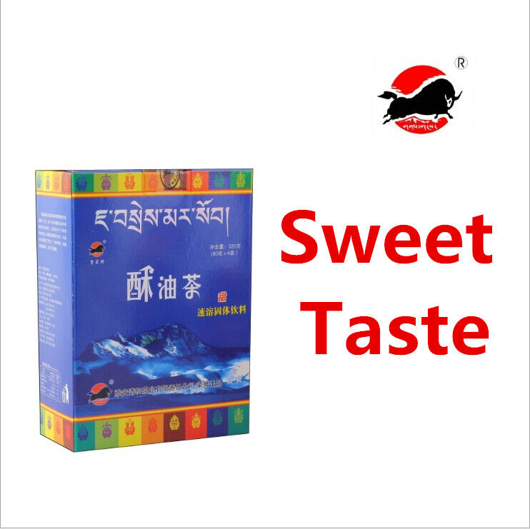 Instant Chinese Tibetan Original Flavour Yak Butter Tea salty Tea Sweet Tea