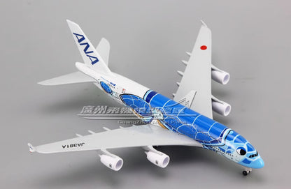 20CM ANA AIRBUS A380 JA381A Passenger Aircraft Diecast Plane Airplane Model