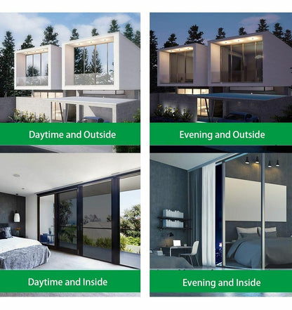 One Way Mirror Window Film Multi-Width Length 2/3/5 m Self-adhesive Glass Solar