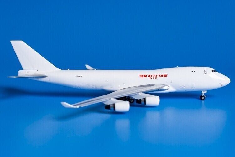 1:400 Phoenix Kalitta Air BOEING 747-400 Passenger Airplane Diecast Plane Model