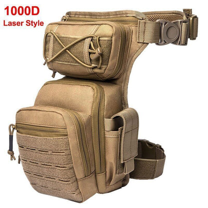 Men Leg Bag Waist Bag Utility Belt Pack Hiking Male Hip Bags Tactical Waist Bag