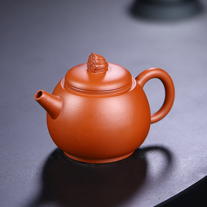 170ml True Yixing Zisha Zhu Clay Marked Pot Classic 7 Infuser Holes Tea Pot New