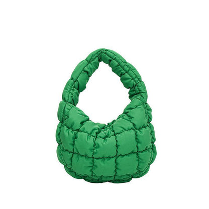 Shoulder Bags Pleated Cloud Mini Bag Versatile Small Handbag Crossbody Purse