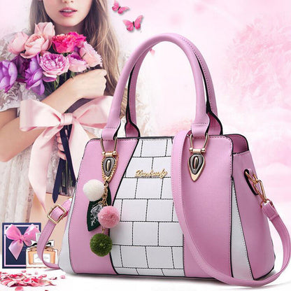 Womens PU Leather Bag Purse Shoulder Handbags Tote Messenger Satchel Cross Body