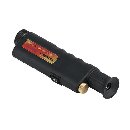 AUA-2400 Handheld 400X Optical Fiber Inspection Microscope 2.5mm 1.25mm Adapter