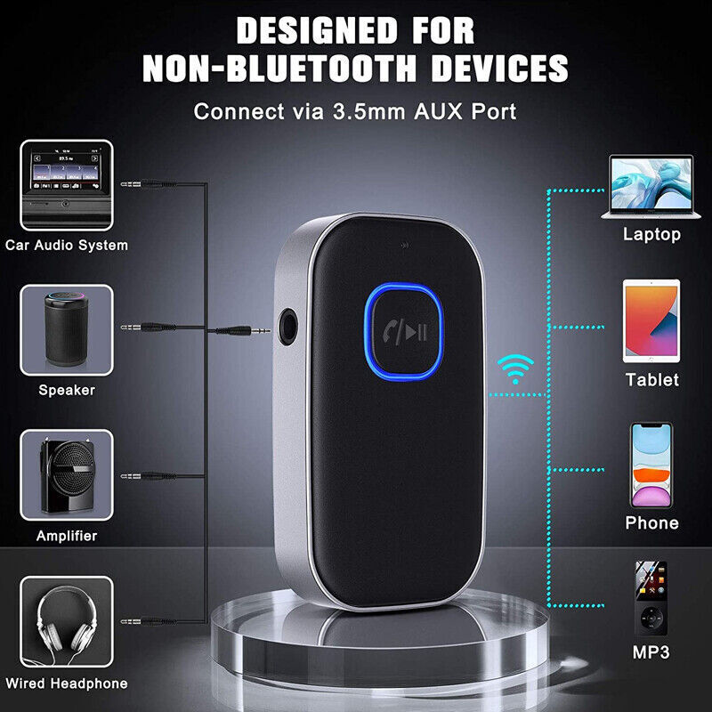 Bluetooth Audio Receivers For PS4 Car Auxiliary Television Set iPod PC Headphone