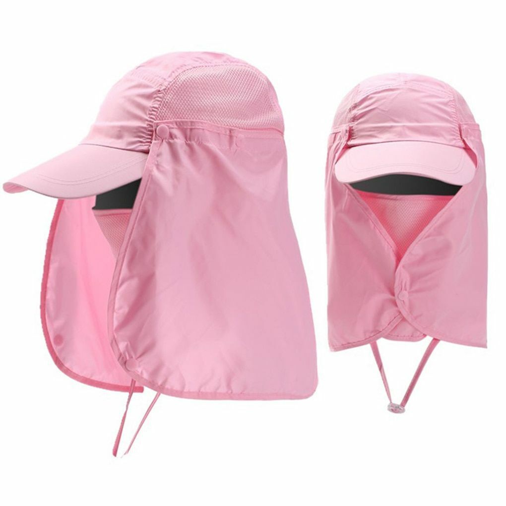 Outdoor Sun Hat UV Protection Ear Flap Neck Cover Fishing Hunting Hiking Unisex