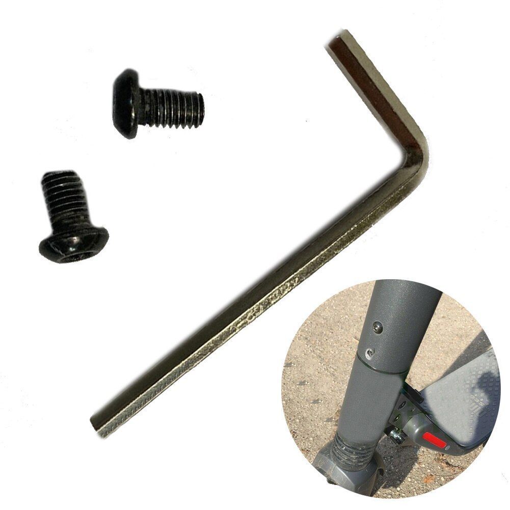 Electric Scooter Screws Nut Wrench Set Handlebar Front Fork Tube Pole Base Part