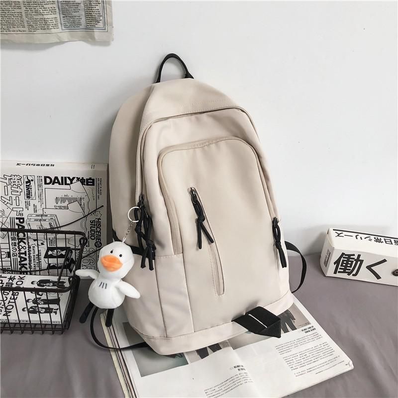 Fashion Backpack Summer Nylon School Bag Trendy Big Waterproof School 44*16*33CM