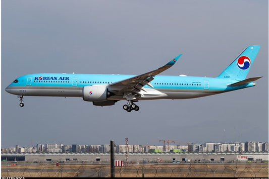 1:400 Phoenix Korean Air Airbus A350-900 Airplane Diecast Aircraft Plane Model