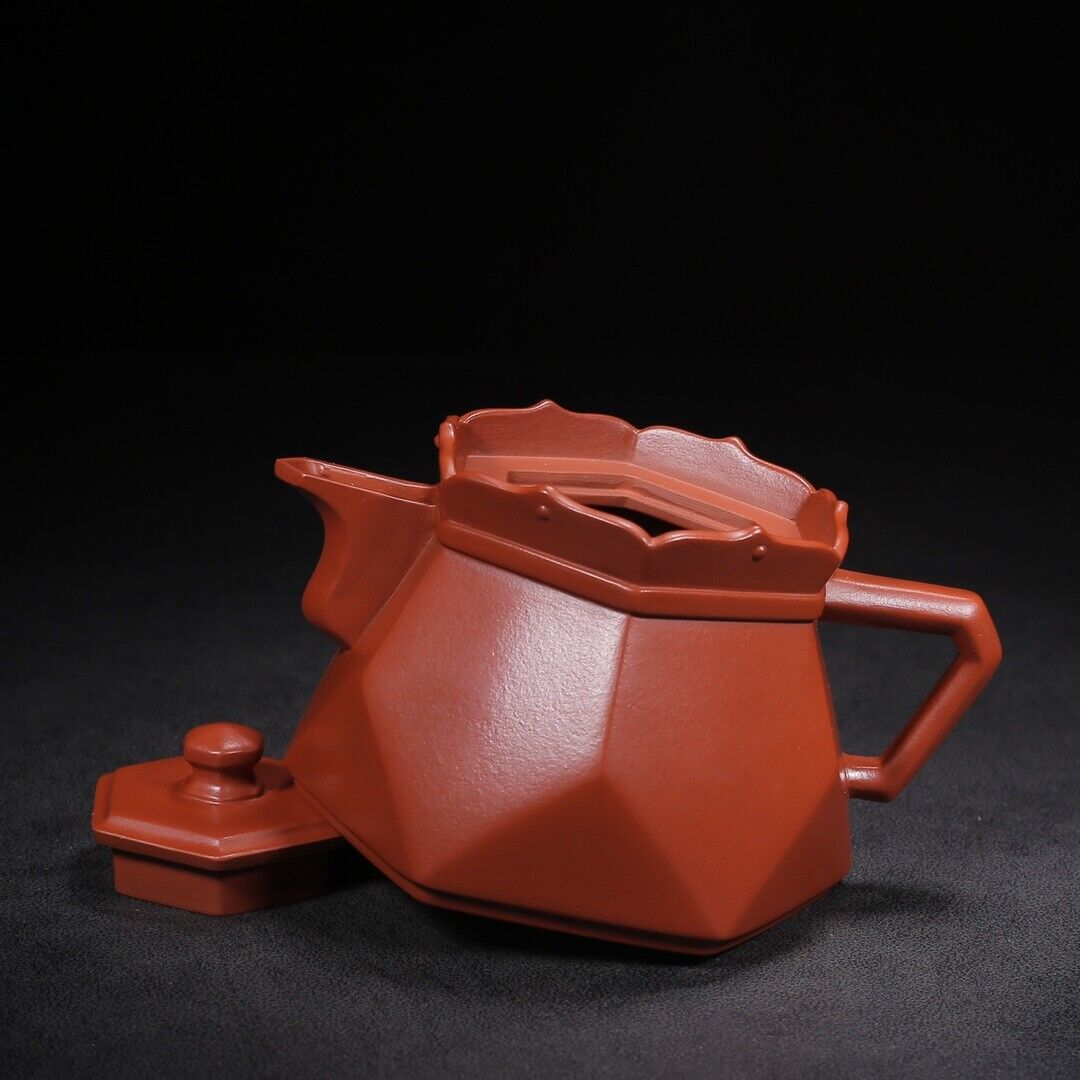 Chinese Yixing Zisha Clay Handmade Exquisite Teapot （僧帽 底款：得一日闲为我福）