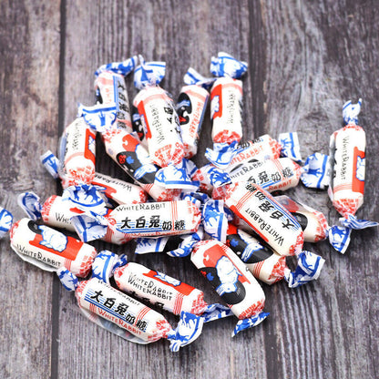 500g Chinese WHITE RABBIT Milk Candy Dabaitu Snack Food