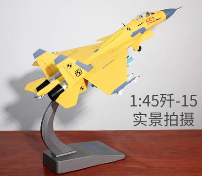 1:45 49CM J-15 Shipborne Fighter Jet Plane Diecast Military Aircraft Model