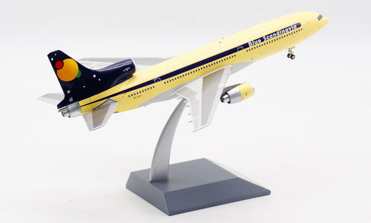 1:200 InFlight Blue Scandinavia L-1011-385-1 Airplane Diecast Aircraft Model