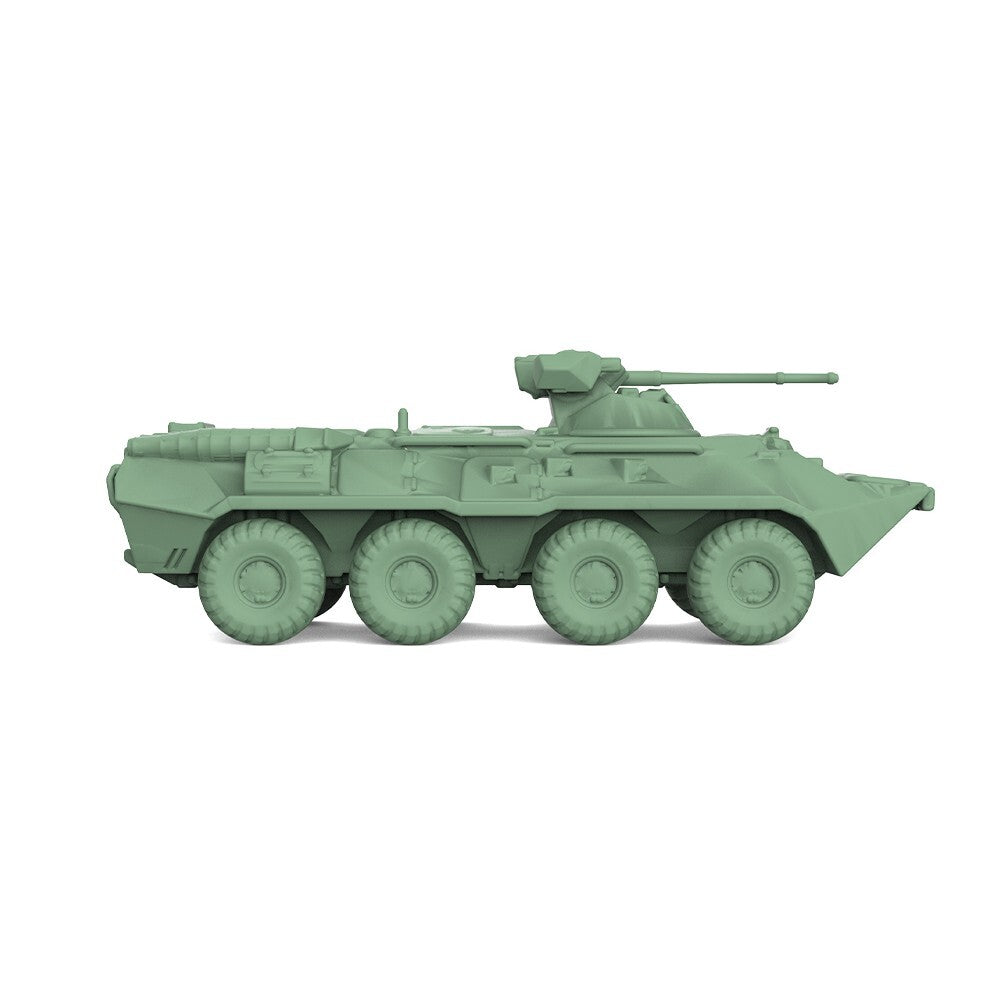 SSMODEL SS200995 1/200 Military Model Kit USSR BTR-80A Light Tank