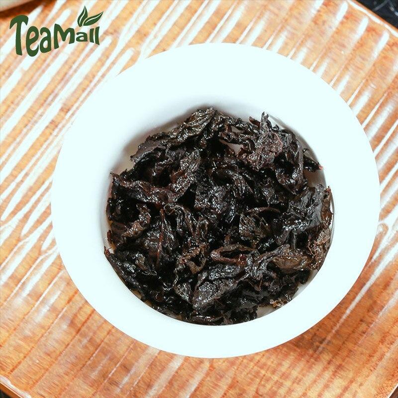 250g 2023 Oolong Tea Charcoal Technique Tea Oil Cut Black Oolong Leaf Tea Luzhou