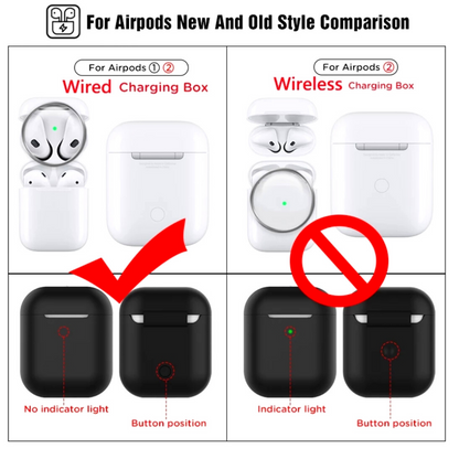 Protector Calcomania de Vinylo Forro Para Audifonos Auriculares Aairpods 1/2