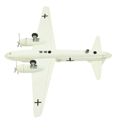 ATLAS 1:144 Mitsubishi G4M Metal Attack Plane Model WWII Japanese Navy White