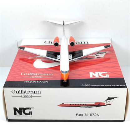 1:200 NG Model Gulfstream G550 Passenger Airplane Diecast Aircraft Model