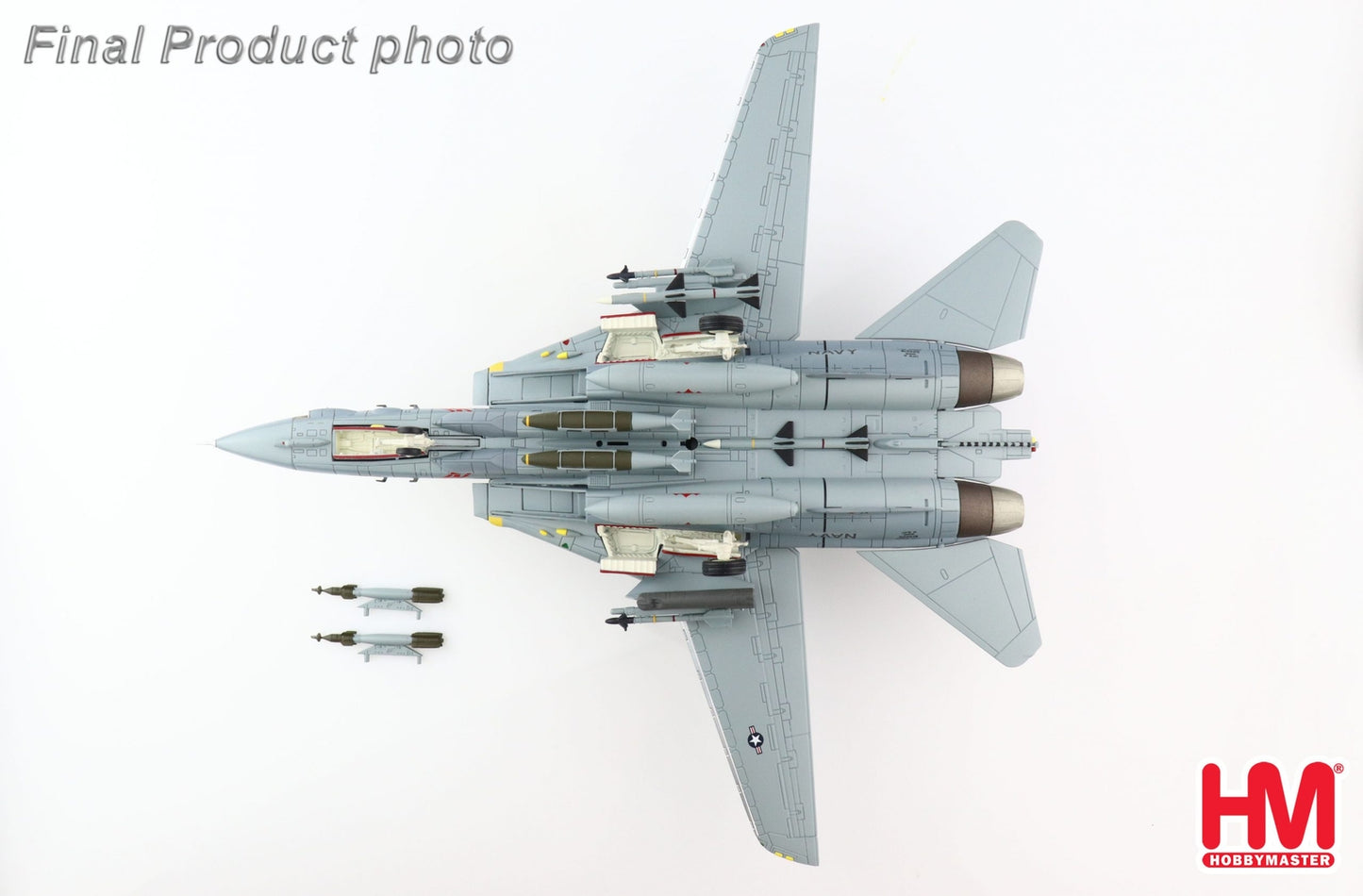 1:72 HM Grumman F-14B Tomcat VF-102 Diamondbacks 2002 OEF Fighter Diecast Model