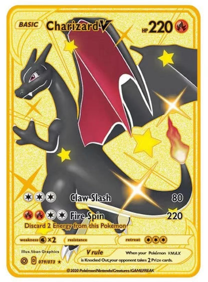 Pok é mon Super Dream Al Zeus Pet Elf Pocket Monsters Metal Card
