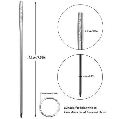 Drawstring Threader Tool Elastic Eyelet Jackets Sweatpants Hoodies DIY Threading